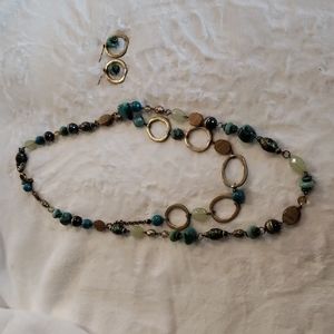 Necklace and Earring